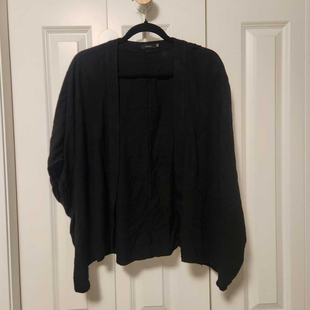 Talula Open Black Cardigan